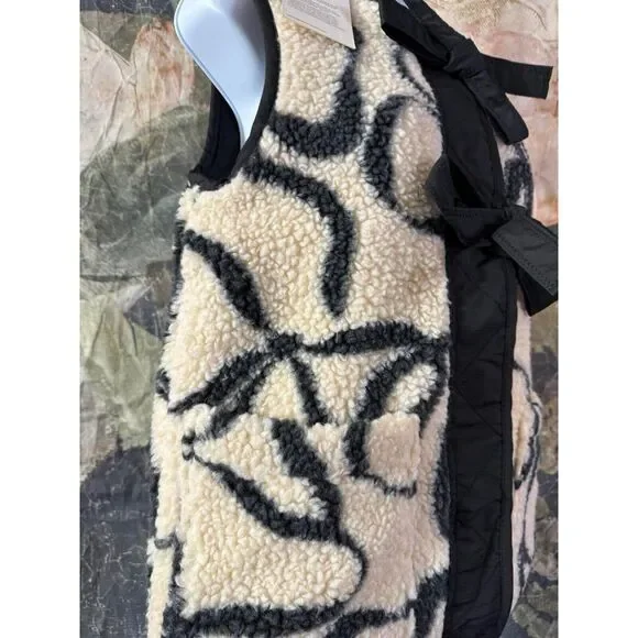 New Free People Damson Madder Marta Borg Gilet Size 8 - Picture 8 of 10